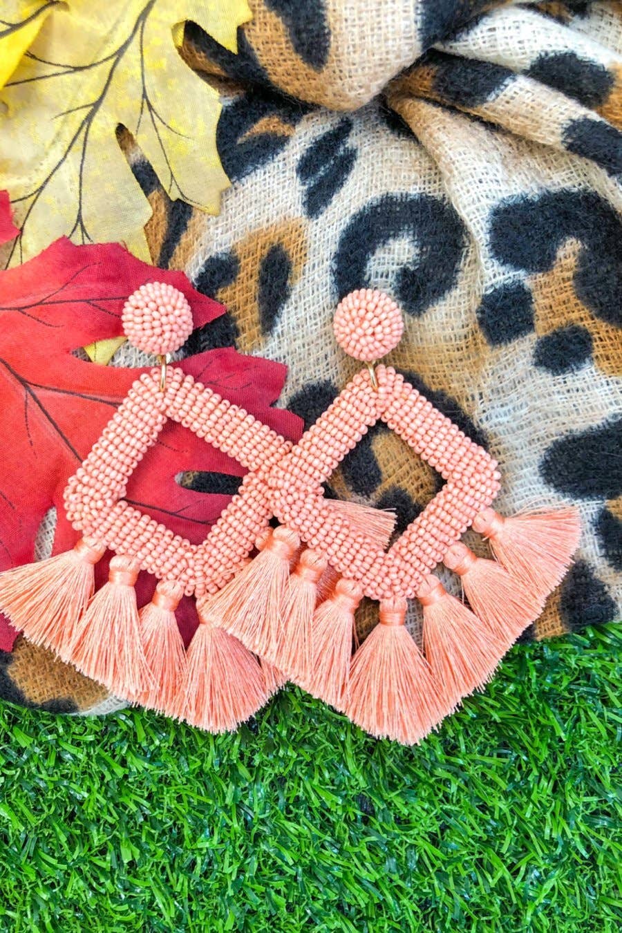 Ellie Fringe Drop Earrings