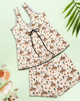 Rodeo Cowboy Womens Western Tankini Shorts Set