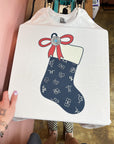 Cattle Brand Stocking TEE or CREWNECK