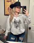 Saddle Quarter Zip