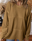 Ava Drop Shoulder Baggy Sweatshirt