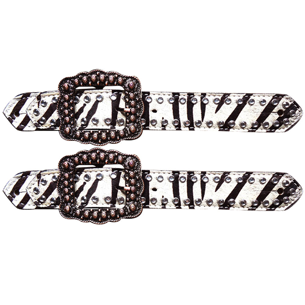 Hilason Western Style Men &amp; Womens Spur Straps for Horse Riding, Barrel Racing,Show,and Rodeo