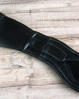 30" Horze Smooth Dressage Contoured Leather Horse Saddle Cinch Girth Black