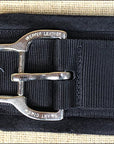 28 In. Weaver Black Felt Lined Straight Horse Cinch Roll Snug Buckle