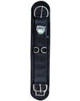 28 In. Weaver Black Felt Lined Straight Horse Cinch Roll Snug Buckle