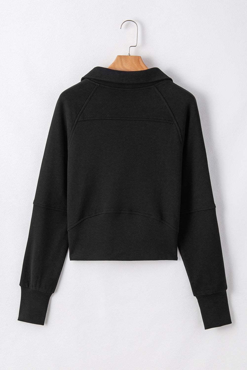 Fleece Lined Zip-Up Sweatshirt
