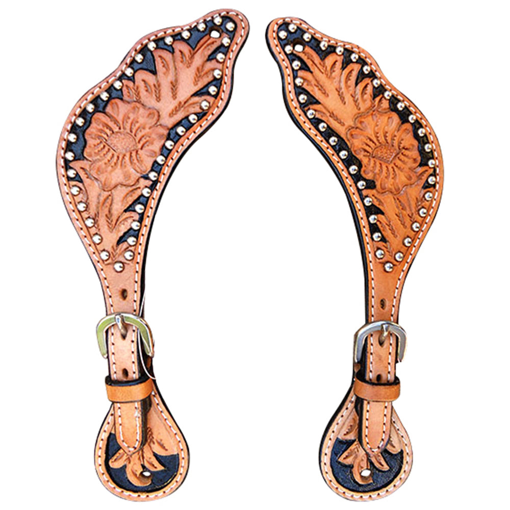 Hilason Western Style Men &amp; Womens Spur Straps for Horse Riding, Barrel Racing,Show,and Rodeo