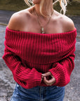 Eleanor the Shoulder Knit Sweater