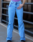 YOAKUM TROUSERS PURPLE POCKET
