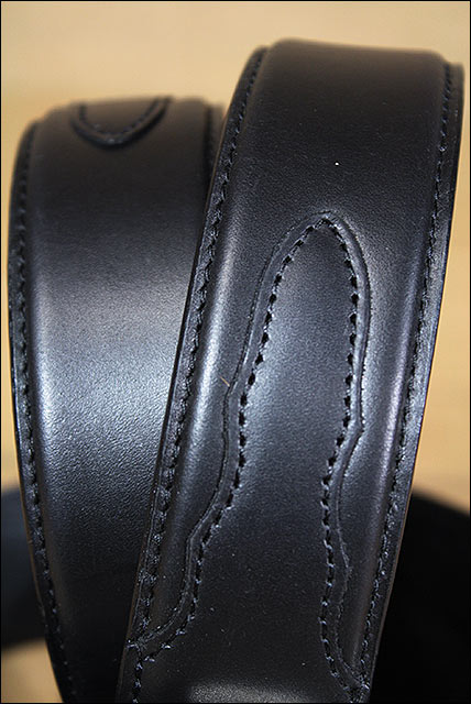 Black New Mens Durable Pure Leather Belt Removable Buckle