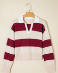 Olivia Knitted Polo Collar Sweater