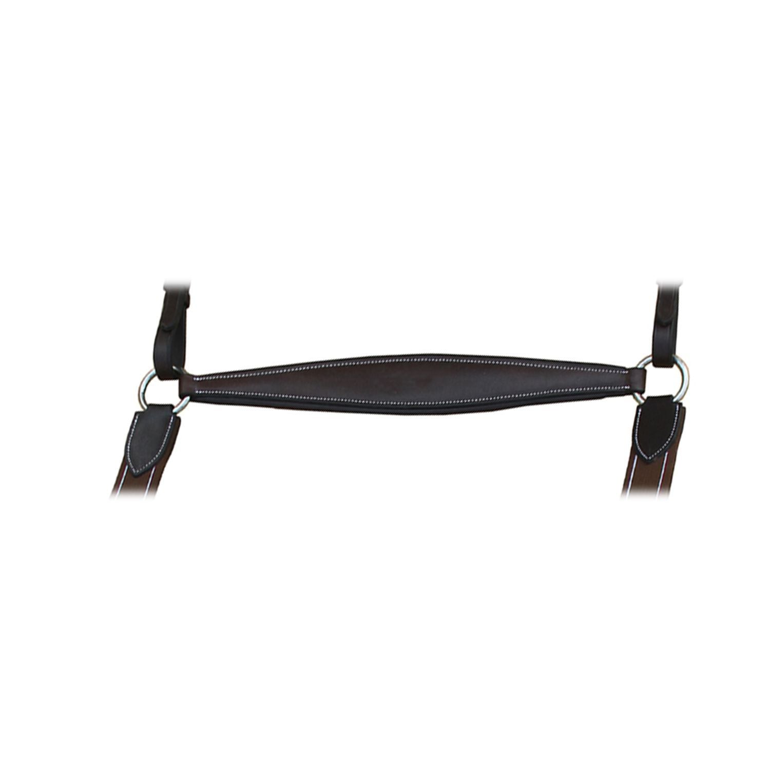 ExionPro 5 Point Bling Breastplate with Elastic &amp; Sheepskin Padding
