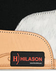 Hilason Western Wool Felt Horse Saddle Pad W/ Leather Along Boder