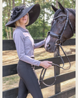 Lavender Ash Riding Shirt - DQD Vintage Collection