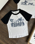 Cowboy Scene Baby Tee