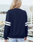 Taylor Striped Oversized Sweatshirt
