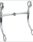 Weaver Leather Draft H. Bit 6 1/2 Inch Tom Thumb Snaffle Mouth –