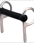 Weaver Leather Driving H. Bit 5 Inch Rubber Mouth Stainless Steel –