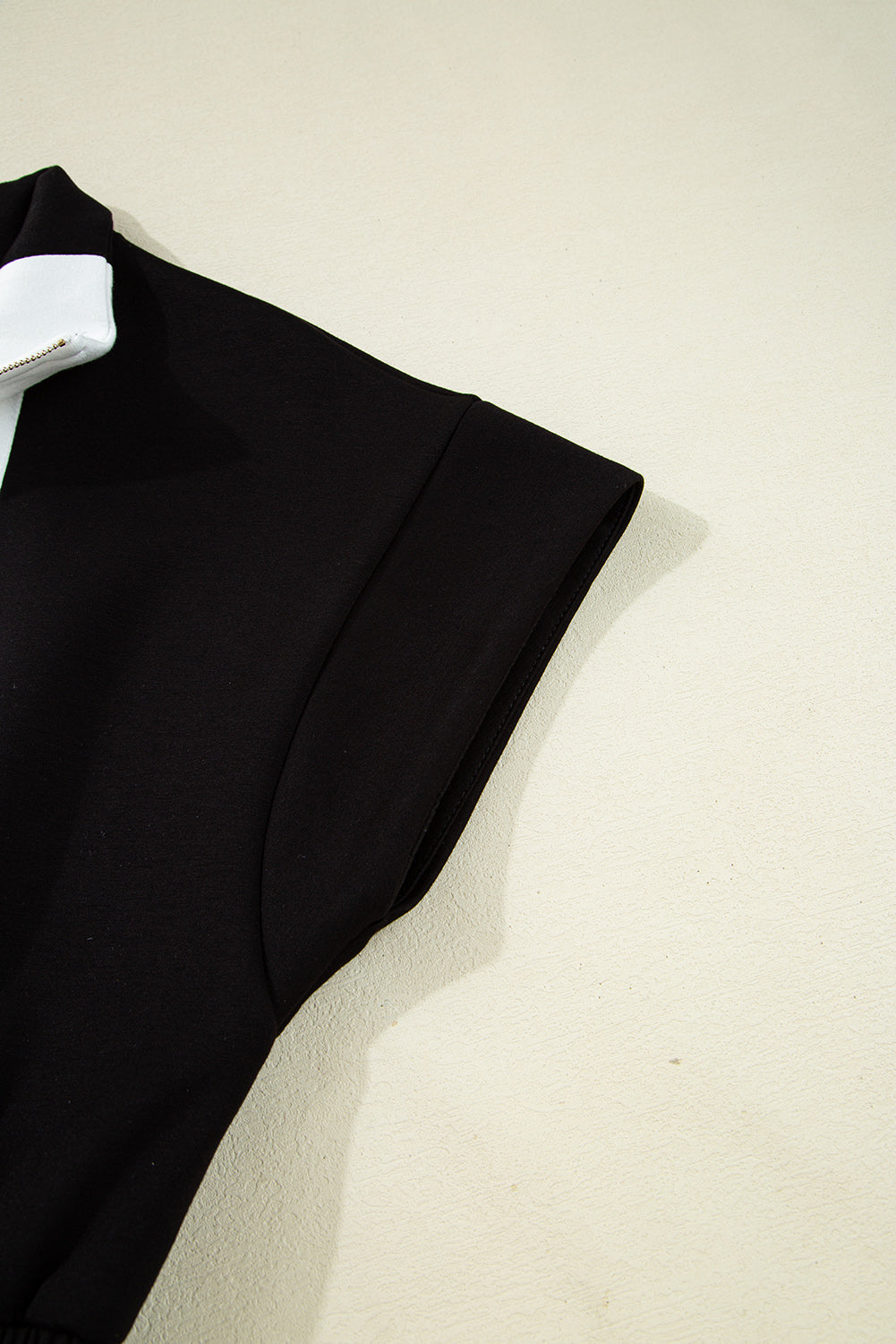 Olivia Patchwork Zip Front Romper