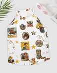 Vintage Cowgirl Collage Western Tank Top