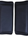 Black Classic Equine Horse Safety Leg Wraps Protection Tack Pair