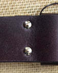 Hilason Western Tack Horse Dark Brown Leather Flank Cinch Billet