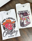 Lonely Cowboy Club TEE or CREWNECK
