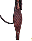 HILASON Western Horse Headstall Breast Collar Set Tack Genuine American Leather