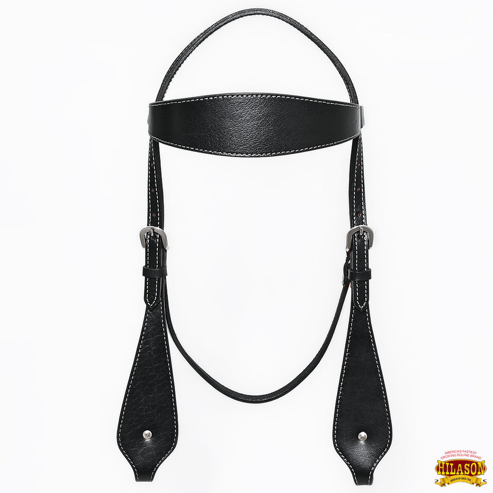 HILASON Western Horse Headstall Breast Collar Set Tack Genuine American Leather
