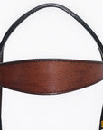 HILASON Western Horse Headstall Breast Collar Set Tack Genuine American Leather