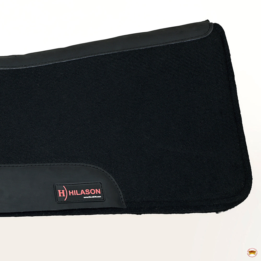 HILASON 31 In X 30 In Western Horse 100% Wool Felt Saddle Pad