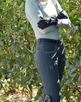 Evolution Full Seat Breeches - Spruce & Rose Gold