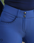 Crystal Evolution Full Seat Breeches - Delft Blue
