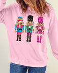 Christmas Nutcracker Drop Shoulder Sweatshirt