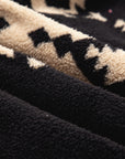 Western Aztec Fleece Half Zip Sweatshirt