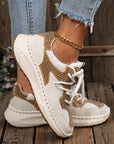 Abigail Lace Up Breathable Sneakers