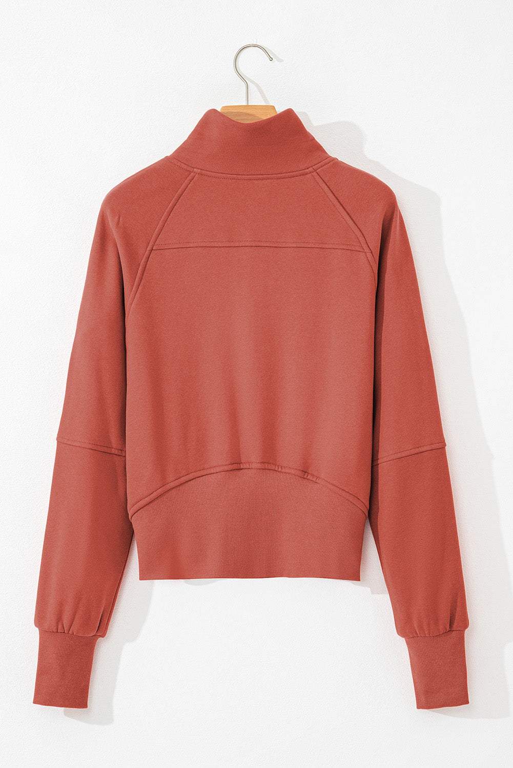 Fleece Lined Zip-Up Sweatshirt