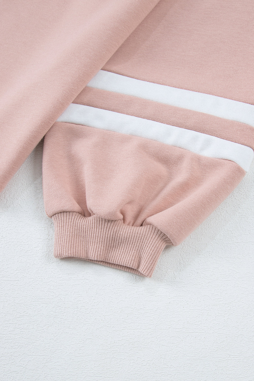 Varsity Stripe Patchwork Pullover and Pant Set