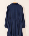 Kim Chest Pockets Tunic Shirt Mini Dress