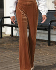 Charli High Waist Flare Corduroy Pants