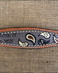 HILASON Western Horse Leather Headstall & Breast Collar Set Tan