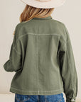 Isabella Collared Front Boyfriend Jacket