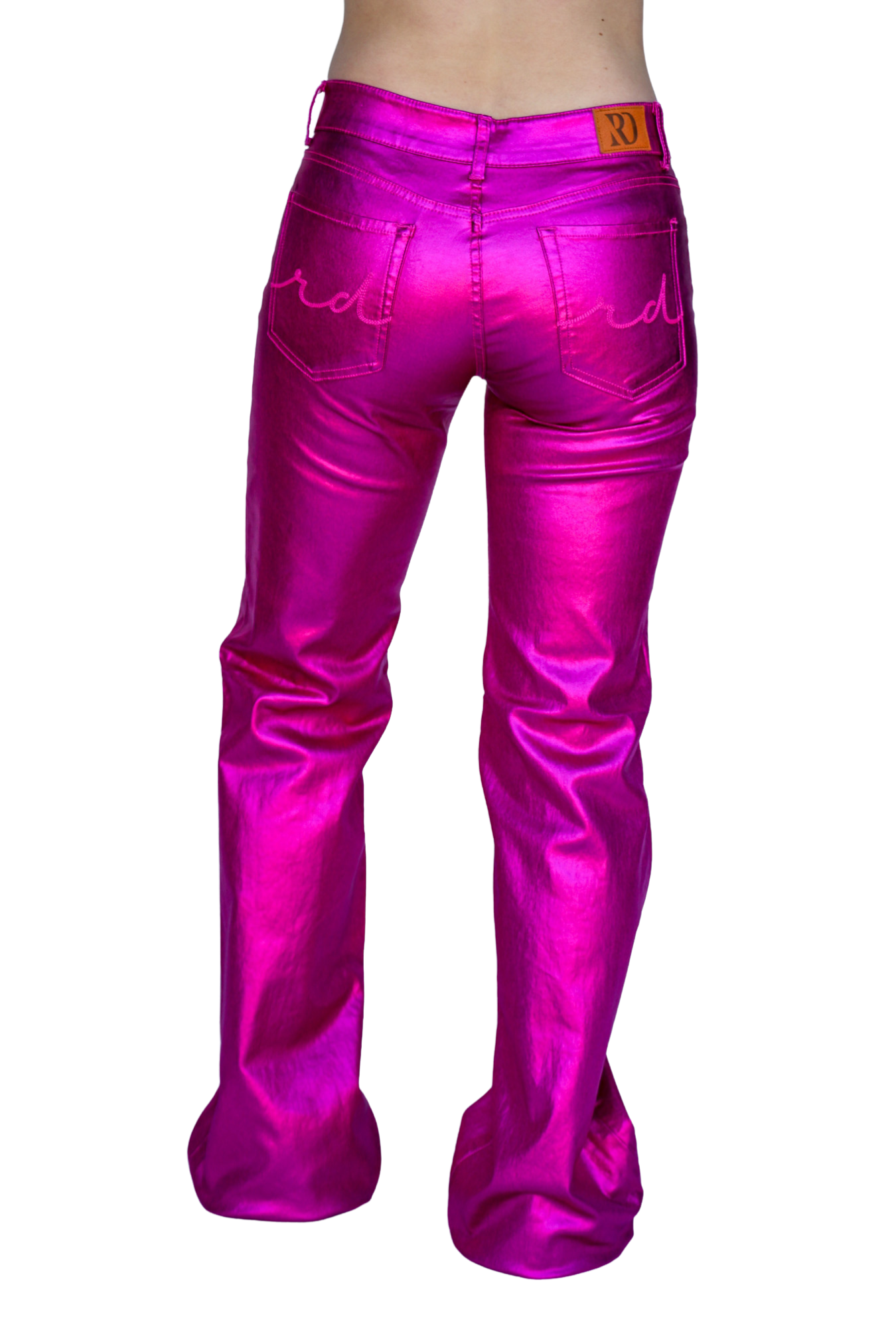 SIGNATURE TROUSERS - FUCHSIA METALLIC