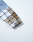 Sofia Plaid Patchwork Oversized Jacket