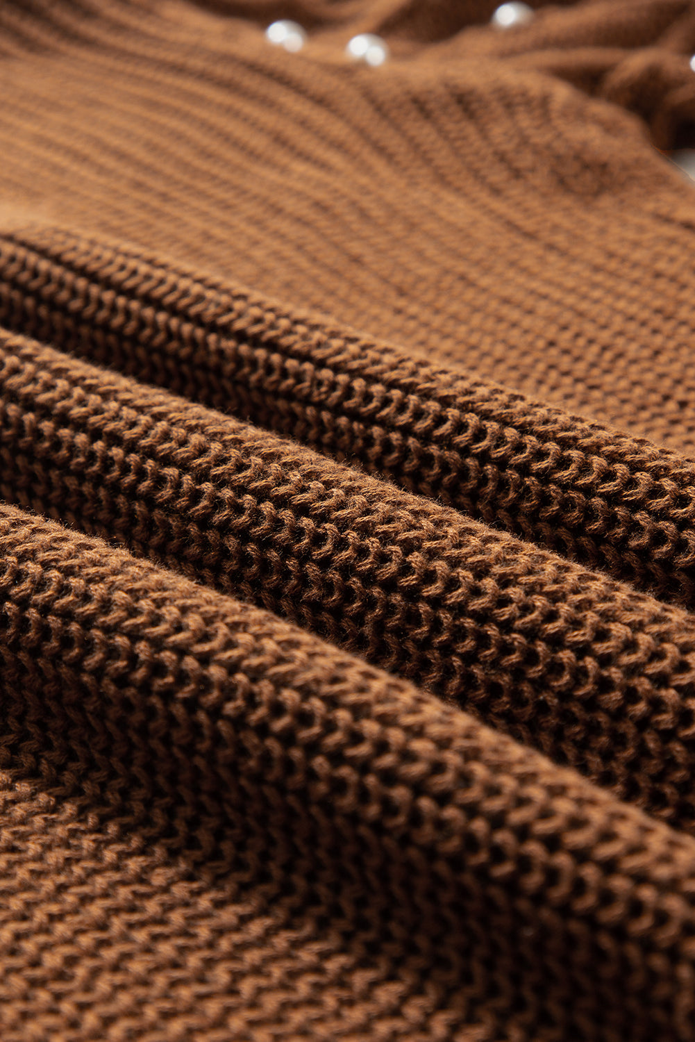 Evelyn Beaded Drop Shoulder Sweater