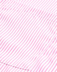 Striped Casual Shirred Cuffs Shirt
