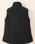 Harper Quilted Zipped Puffer Vest