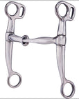 Hilason Stainless Steel Breaking Horse Bit Snaffle Mouth