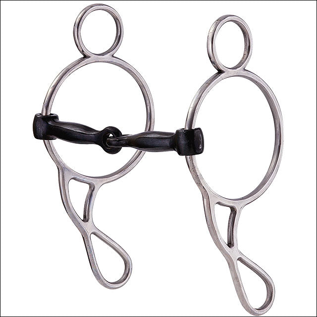 HILASON Western Horse Stainless Steel Gag Bit