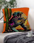 Wild West Cowboy Throw Pillow Case
